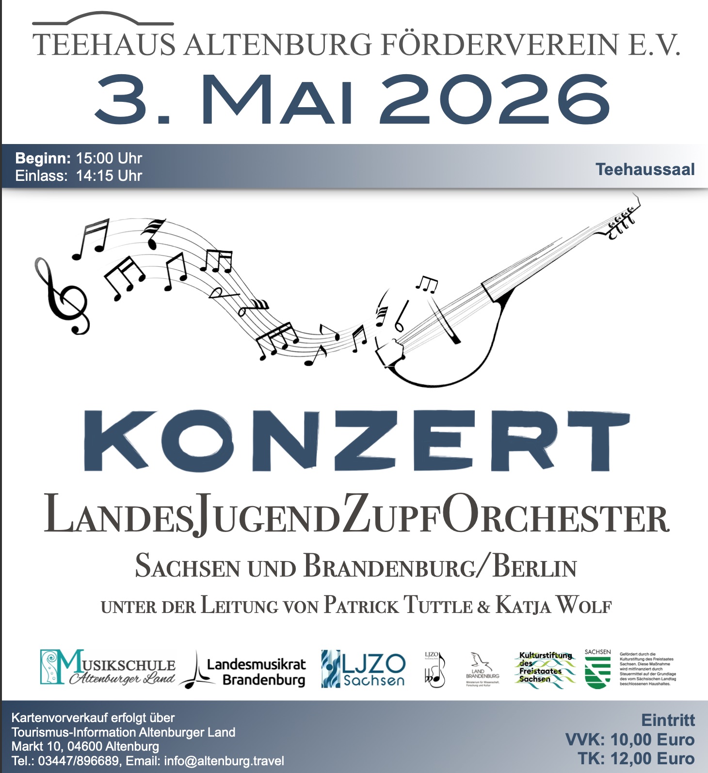 Konzert des Landesjugendzupforchester Sachsen und Berlin- Brandenburg